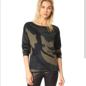 Rag & Bone green Sinclair sweater size XS.